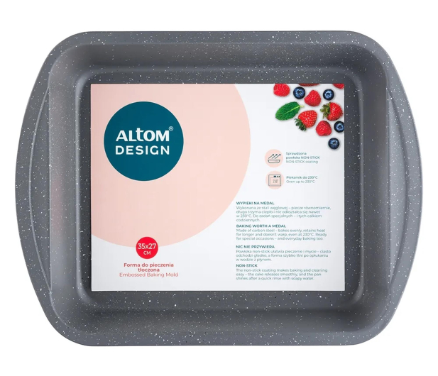 Altom Forma do pieczenia tłoczona 35x27x6,8 cm - 1580527 - zdjęcie 4